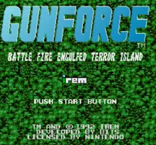 Image n° 7 - screenshots  : Gunforce - Battle Fire Engulfed Terror Island